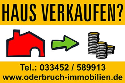 Immobilie erfolgreich verkaufen - Oderbruch Immobilien